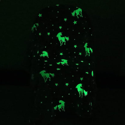 SALIMAH Glow in The Dark Blanket Unicorns Gifts for Girls, Toys for Girls Age 2 3 4 5 6 7 8 9 10 Year Old, Soft Kids Blankets Gifts for Grandkids Teens for Christmas Birthday, 60"x80"