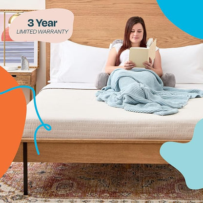 LINENSPA Reading Pillow with Shredded Memory Foam- Back Pillow for Sitting in Bed, Reading, Gaming, Watching TV – Chair Pillow with Arms, Dorm Room Essentials, Stone