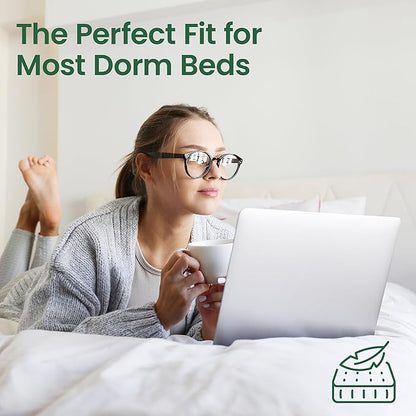 SafeRest Waterproof Mattress Protector Full Size – Absorbent Breathable Soft Fitted Bed Cover with 18" Deep Stretchable Pockets – Machine Washable Full Mattress Cover