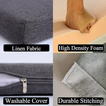SAMTY Bed Gap Filler for headboard Space Gap Filler Bolster Pillow Stopper for Sofa Crack Filler Between Headboard and Mattress Queen Size 59x4x4 Inch