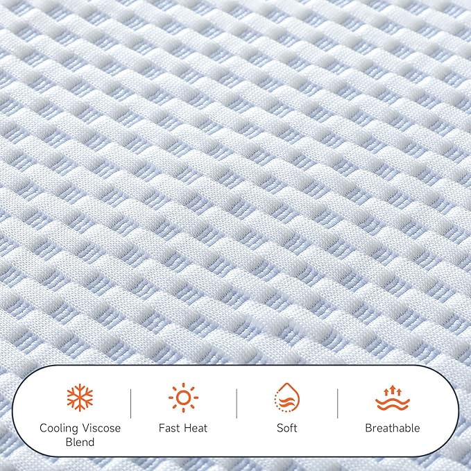 Heated Mattress Pad King - Electric Mattress Pad Cover with Dual Controllers, 5 Heat Settings & 10-Hour Auto Off, Deep Pocket Bed Protector for All Seasons, 78"x80"