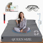 Ali King Grounding Sheets - Queen Size, Soft Cotton with Silver Fiber, 15'' Deep Pocket Earth Grounding Fitted Bed Sheets for Improved Sleep (Dark Gray, Queen 60''*80''*15'')