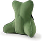 Lumbar Support Pillow for Lower Back Pain Relief – Multi-Functional Ergonomic Lumbar Cushion, Reading Pillow for Office Chair, Car Seat & Sofa,Olive Green
