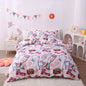 JSD Pink Gamer Kids Duvet Cover Set Full Size, 3 Piece Soft Printed Microfiber Comforter Cover with Pillow Sham Zipper Closure, Comforter Not Included