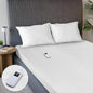 Sunbeam Electric Restful Quilted Heated Mattress Pad Full 75" x 54" 12 Heat Settings 12-Hour Auto Shut-Off Extra-Cozy Fabric Deep Pocket Fit Machine Washable