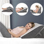 Kolbs Memory Foam Adjustable Bed Wedge Pillow - Wedge Pillow Set for After Surgery - 9 and 12 inch Height Plush Velvet Cover Multi Use for Sleeping and Acid Reflux (Adjustable Height)