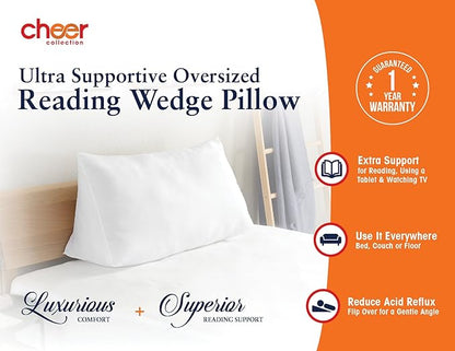 Cheer Collection Wedge Pillow Case