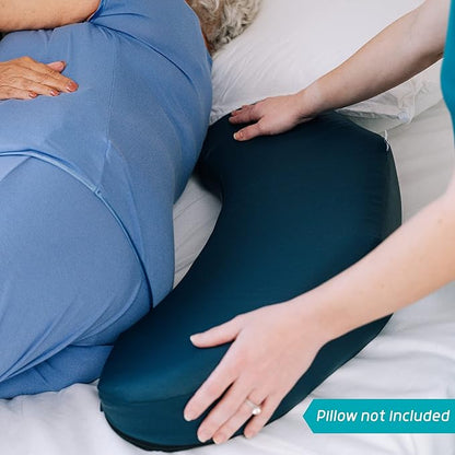 Lunderg Moisture Resistant Pillowcase Replacement for Bedsore Pillow Positioning Wedge - Premium Moisture Resistant Fabric - Pillow NOT Included