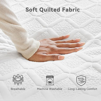 California King Heated Mattress Pad – Oversized Dual Control Electric Mattresses Warmer, Auto Shut-Off, Machine Washable Soft Heating Pads for Spacious Beds