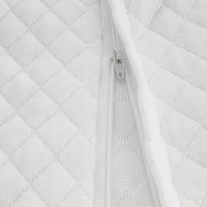 WELLCO Firm Pillow Queen Size 28 x 18 inch, Bed Pillow with Adjustable Insert and 1 Cooling Pillowcase, Not Only Provides Stronger Support But Aslo Comfortable