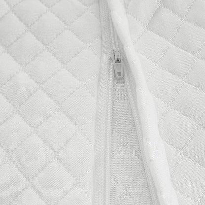 WELLCO Medium Firm Pillow Queen Size 28 x 18 inch, Bed Pillow with Adjustable Insert and 1 Cooling Pillowcase, Not Only Provides Stronger Support But Aslo Comfortable