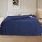 Electric Heated Blanket Full Size 72"x84", 4 Heating Levels & 10H Auto Shut Off, Soft Fleece Overheating Protection, Machine Washable, Dark Blue
