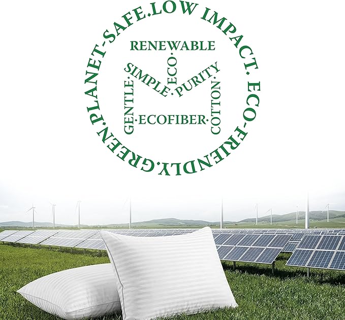 Threadmill Soft Bed Pillows King Size Set of 2 | Down Alternative Cooling Soft Pillows for Sleeping | 20 x 36 Hotel, King Size Pillows 2 Pack for Back, Stomach or Side Sleepers