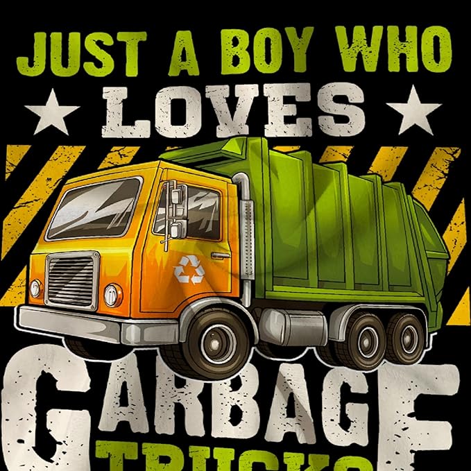 Garbage Trucks Blanket, Truck Gifts for Kids, Car Themed Flannel Blankets with Name, Soft Cozy Lightweight Throws Gifts for Truck Lovers & Boys 60x50 Inch for Teen