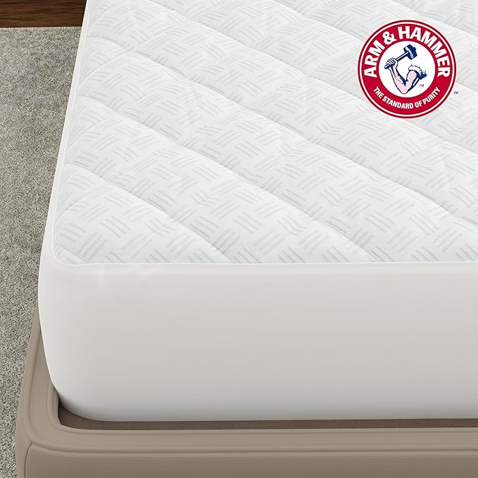 Arm & Hammer Cooling Comfort Mattress Pad, Waterproof, Full