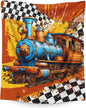 Blanket for Boys, Train Throw Blanket Gifts for Kids Boys Age 10-12, 50"x60" Cool Flannel Blankets Gift for Son Cars Lovers Lightweight Throws for Couch Sofa Bed Decor