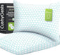 Shredded Memory Foam Pillow for Sleeping, Cooling Bed Pillows Set of 2, Adjustable Pillows for Side, Back, Stomach Sleepers with Washable Pillowcase (King Size, Blue)