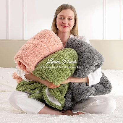 Heated Blanket Electric Blanket Full Size, 72" x 84" Soft Fluffy Fast Heating Blanket 8 Heating Levels & 10 Hours Auto Off with ETL & FCC Certification, Pink