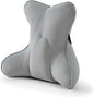 Lumbar Support Pillow – Multi-Functional Ergonomic Back Cushion for Office Chair, Car Seat & Sofa, Reading Pillow with Firm Multi-Zone Support to Relieve Lower Back Pain,Zinc Gray
