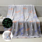 SALIMAH Glow in The Dark Blanket Airplanes Gifts for Boys Girls,Toys for Girls Boys Age 2 3 4 5 6 7 8 9 10 Year Old, Soft Kids Blankets Gifts for Grandkids Teens for Christmas Birthday, 50"x60"