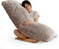 HIGOGOGO Body Pillow for Adults Extra Long Full Body Pillow with Removable Cover and Memory Foam Filling, for Side Sleepers and Pregnancy, Soft Support Pillow, Machine Washable (20x54 Inch)