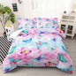 Rainbow Butterfly Comforter Set Twin Size for Girls Kids Adults Mermaid Scales Pattern Bedding Set Aesthetics Butterflies Quilt Bed Set with 1 Comforter and 2 Pillowcases