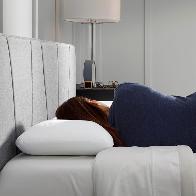 TEMPUR-Pedic TEMPUR-Symphony Pillow, Standard-2-Pack, Standard, White 2 Count