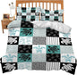 Sea Turtle Bedding Set Sea Turtle Theme Comforter Set for Kids Teens Adults Women Men Sea Turtle Duvet Cover Bedroom Decor Soft King Size Quilt Cover with 2 Pillowcases
