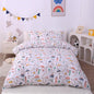 JSD Cars Kids Duvet Cover Set Full Size, 3 Piece Soft Printed Microfiber Comforter Cover with Pillow Sham Zipper Closure, Comforter Not Included