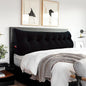 Triangle Headboard Pillow - 3 in 1 Large Bed Pillow as Wedge Reading Pillow, Large Couch Daybed Pillow or Positioning Support Backrest Back Cushion for Sitting in Bed Velvet King Black