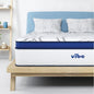 Vibe Quilted Hybrid Mattress, 12-Inch Innerspring and Pillow Top Gel Memory Foam Mattress, Fiberglass Free, CertiPUR-US Certified Bed in a Box, California King