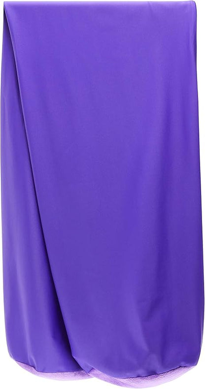 Case Only - Body Pillow Cover Stylish Silky Super Soft - 85% Spandex/ 15% Nylon Blend, Beauty - Breathable Pillowcase - Gentle on Hair Size 48 X 8, Dark Landaner