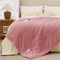 Bedsure GentleSoft Electric Blanket Full Size - Soft Ribbed Flannel Heated Blanket with 6 Heat Settings, Heating with 10 Time Settings, 8 hrs Timer Auto Shut Off (72x84 inches, Pink)