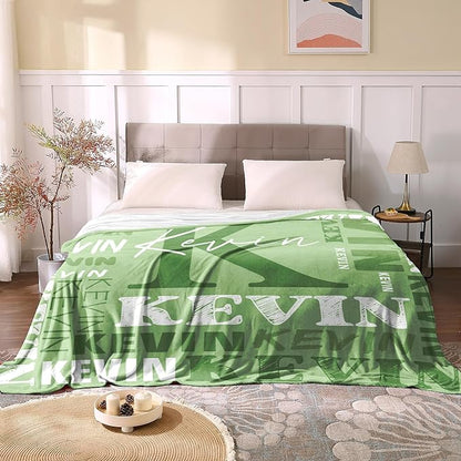 Personalized Blankets for Teen Girls Boys - Printed in USA, Custom Blanket with Kids Names, Ultra-Soft Flannel Monogrammed Baby Throws Blankets, Customized Christmas Brithday Gifts for Adults