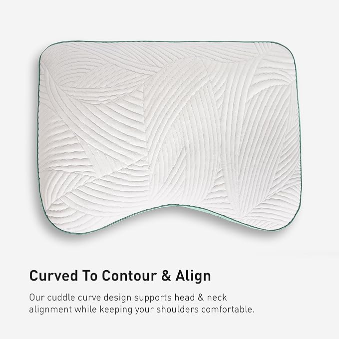 Bedgear Level Cuddle Performance Pillow - Firm Bed Pillow for Side Sleepers - Moisture Wicking Removable Cover - Size 2.0