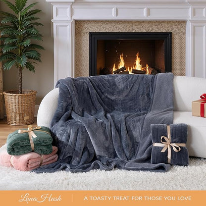 Full Size Electric Blanket Heated, Double-Sided Flannel＆Sherpa Heated Blanket with 8 Heat Levels & 10 Hours Auto Off, Fast Heating Blankets Machine Washable with ETL & FCC Certified, Pink