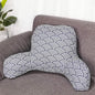 Bohemian Printed Reading Pillow with Support Arms Soft Bed Rest Pillows Back Support Cushion for Kids Reading Watching TV Sitting Up in Bed (20"×15"×8",Cloud)