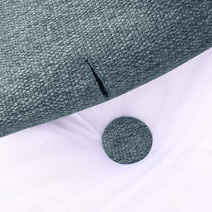 Small Wedge Pillow Headboard Reading Pillow for Sitting Up in Bed Adult Backrest Triangle Bolster Pillow for Couch Daybed Cushion Lumbar Body Support Leg Positioning（Gray, Small）