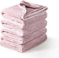 Mellowdy Extra Thick Hearty Plush Flannel Blanket (Cameo Pink, 90x90) - 500GSM King Size Warm Blanket for Winter, Fall | Soft, Fluffy, Cuddly, Perfect for Bed, Oversized Throw for Couch, Sofa