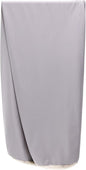 Case Only - Body Pillow Cover Stylish Silky Super Soft - 85% Spandex/ 15% Nylon, Beauty - Anti Wrinkle, Anti Aging Prevention - Breathable Pillowcase Design - Gentle on Hair Size 48 X 8, Light Grey