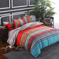 Jane yre Boho Twin Duvet Cover Brushed Microfiber 3 Pieces Twin Bedding Set, Bohemian Boho Colorful Retro Print Duvet Cover, with Zipper Closure, Durable Easy Care (NO Comforter)