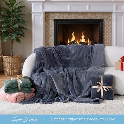 Electric Heated Blanket Queen Size, Dual Control Fast Heating Sherpa Blanket, 8 Heating Levels & 10 Hours Auto Off, Machine Washable with ETL & FCC Certified, Green