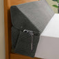 HIGOGOGO Twin Size Wedge Pillow for Headboard Gap - Multi Functional Mattress Wedge Bed Gap Filler Close The Gap (0-7") Between Your Mattress and Headboard or Wall (Grey 39"x11"x9")