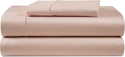 LANE LINEN Luxury 100% Egyptian Twin XL Sheets Set Cotton, Eco Friendly Oeko-Tex Certified No Pill Fade Resistant Fully Elasticized Machine Washable Cotton Twin XL Bed Sheet - Sepia Rose