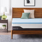 Lucid 2 Inch Memory Foam Mattress Topper, California King Size – Cooling Gel Bed Topper – Preassure-Relieving Plush Feel – Ventilated Breathable Design – CertiPur Certified - Dorm Essentials