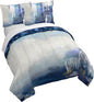 Jay Franco Duvet Cover Set with Sham & Pillowcase – Ultra-Soft Linen Feel Bedding for Room Decor, COVER ONLY Comforter NOT Included, Blue - Avatar, 3 Piece Full
