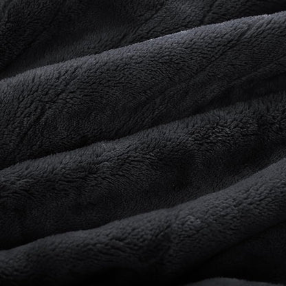 Electric Heated Blanket Full Size 72"x84", Fast Heating Blanket, Soft Cozy for Bed, 10 Hours Auto Off & 4 Heating Levels, Heater Blankets, Machine Washable, Warm Gifts for Grandma -Black