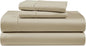 100% Egyptian Cotton Queen Size Sheets – 15" Deep Pocket Queen Sheet Set, Silky Sateen Weave for Winter Comfort, Breathable & Fade Resistant, Ultra-Soft Luxury Bedding for Holiday Home Décor - Linen