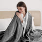 ESTINGO Electric Heated Blanket Twin Size, 62"x84" Electric Blanket with ETL & FCC Certification, Fast Electric Heating Blanket with 5 temperatures & 10 Hours Auto Off, Machine Washable, Cool Gray
