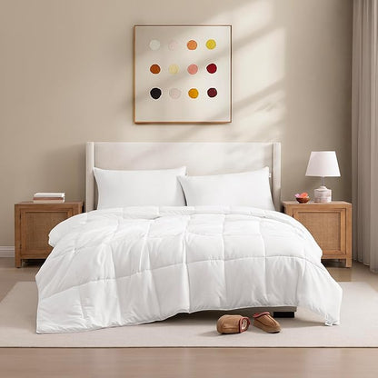 UGG Cooling Pillow Standard Size Pillow Hotel Style for Stomach, Back or Side Sleepers, Washable Cover Down Alternative for King Beds, 20-inch x 36-inch, White